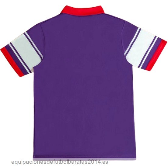 Nuevo 1ª Camiseta Fiorentina Retro 1984 1985 Purpura Baratas